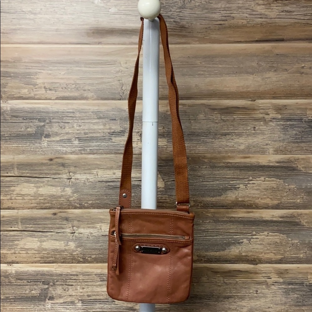 Juicy Couture Brown Leather Crossbody Bag P8